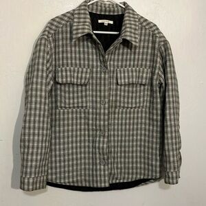 PacSun quilted flannel shirt shacket XS / S